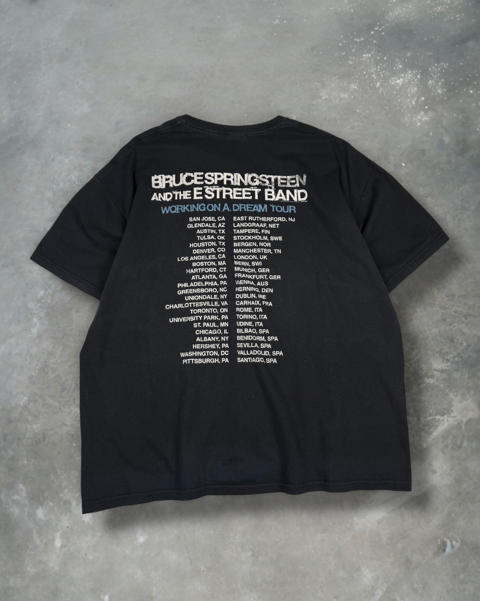 ‘09 Bruce Springsteen Tour Tee Sz. XXL