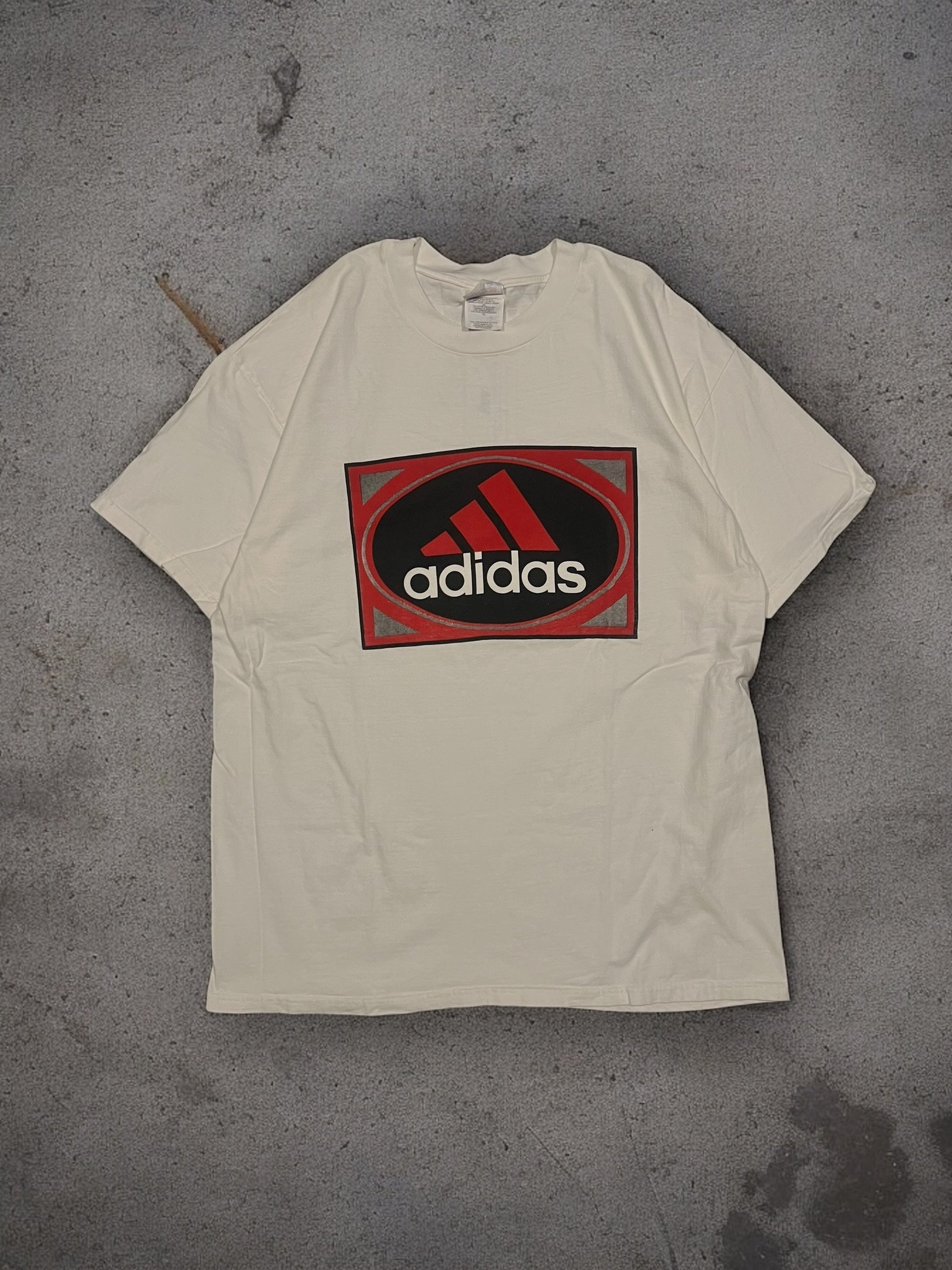 ‘90s Adidas Tee Sz. XL