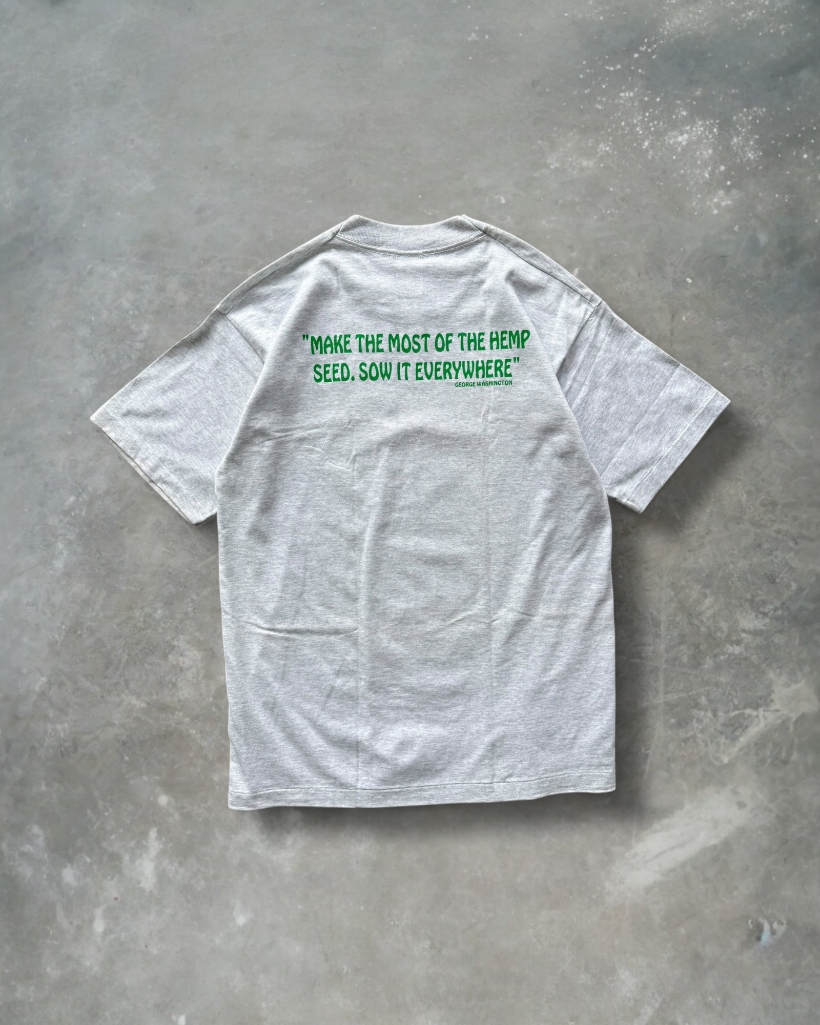 ‘90s George Washington Weed Tee Sz. L