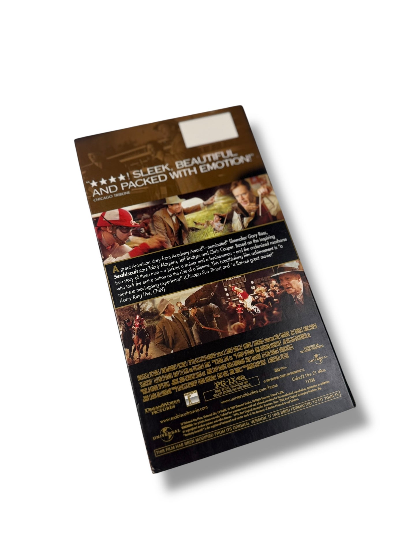 ‘03 SeaBiscuit VHS