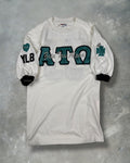 ‘80s Beta Tau Alpha Drinking Jersey Tee Sz. S