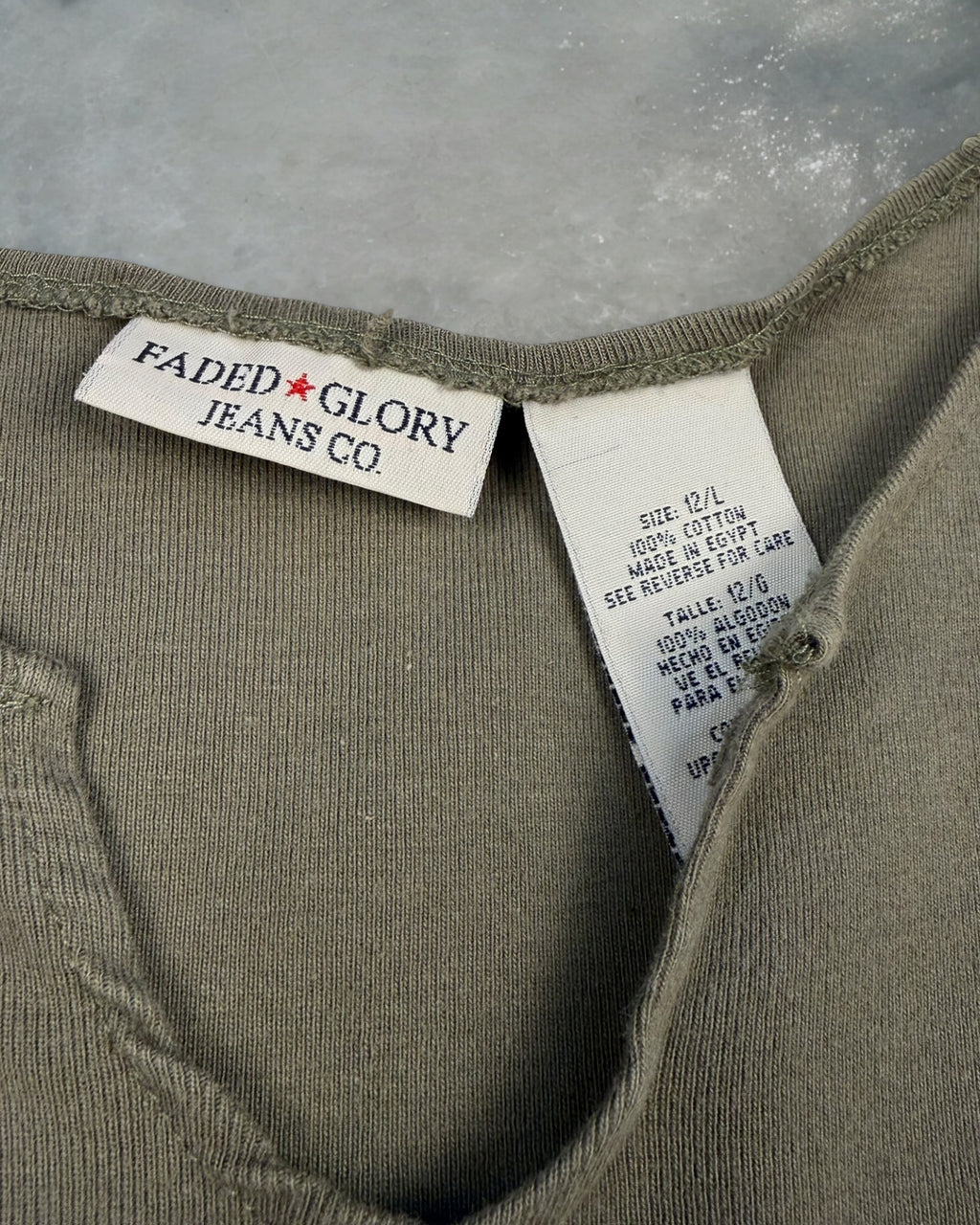 ‘00s Fade Glory Top Sz. L