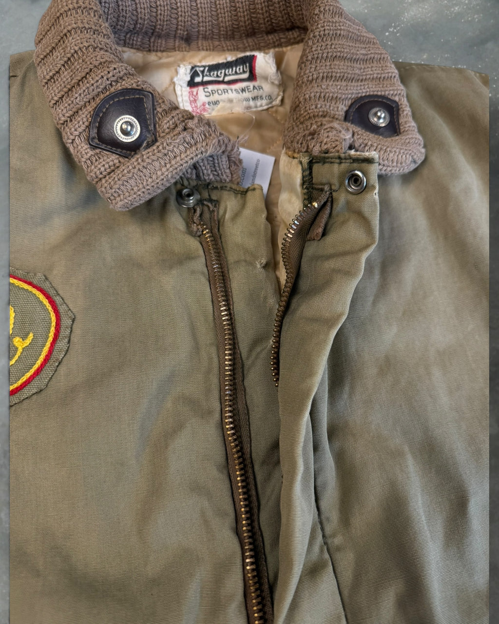 ‘50s Chain Stitch Thunder Trap Skeet Rock Coverall Jacket Sz. M