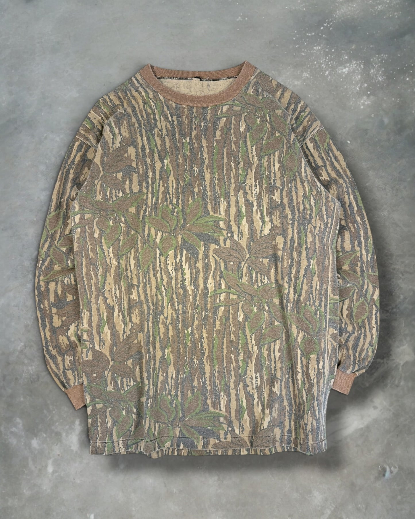 ‘90s Real Tree Camo Long Sleeve Sz. L