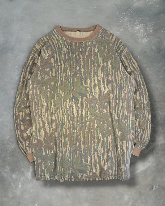 ‘90s Real Tree Camo Long Sleeve Sz. L