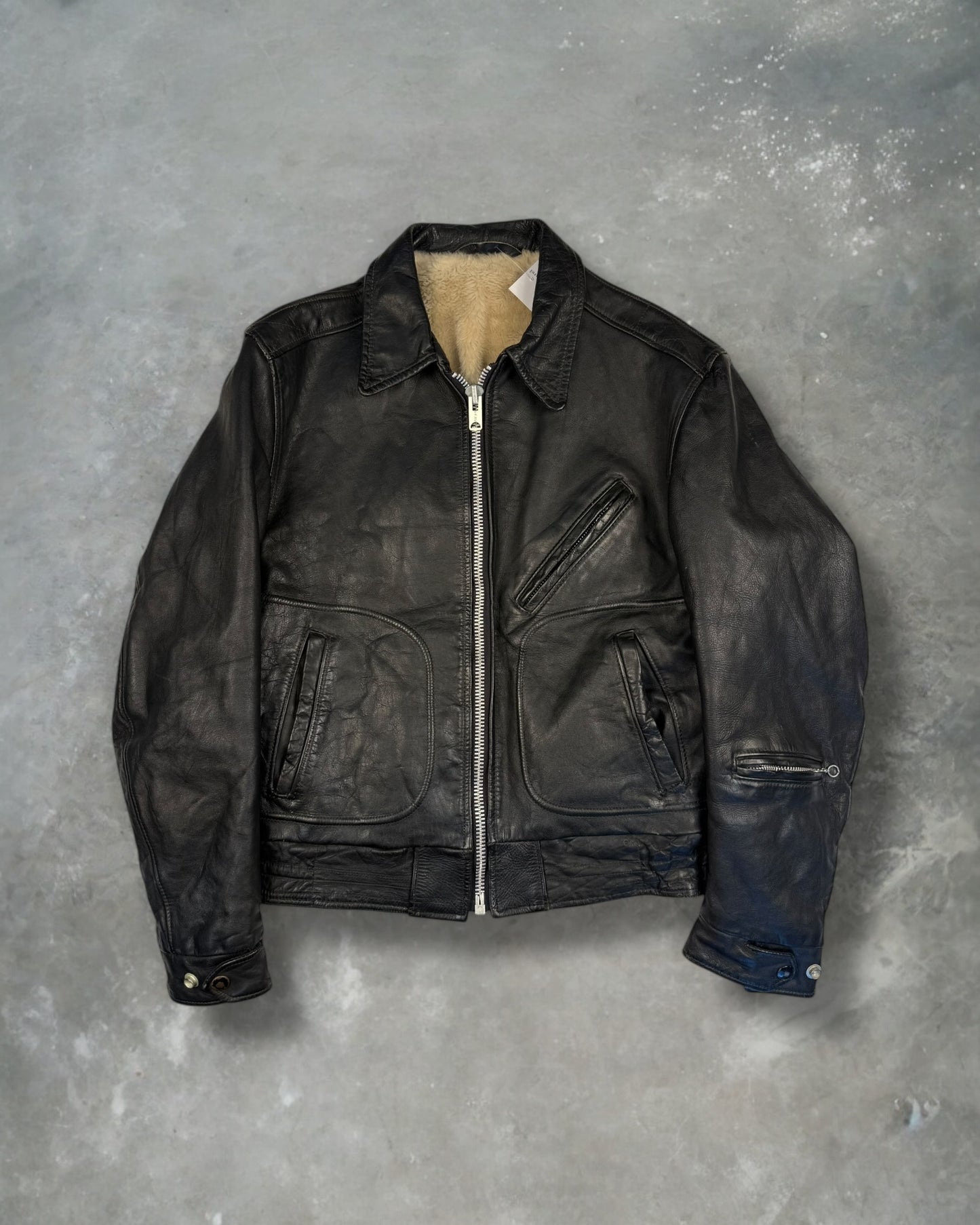 ‘70s Schott Bros. Perfecto Motorcycle Jacket Sz. S