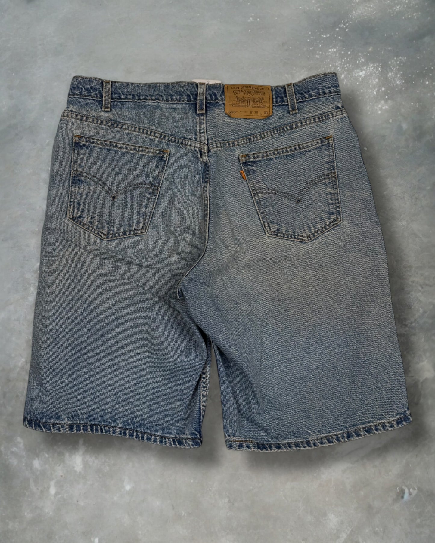 ‘97 Levi’s Orange Tab Jorts Sz. 38