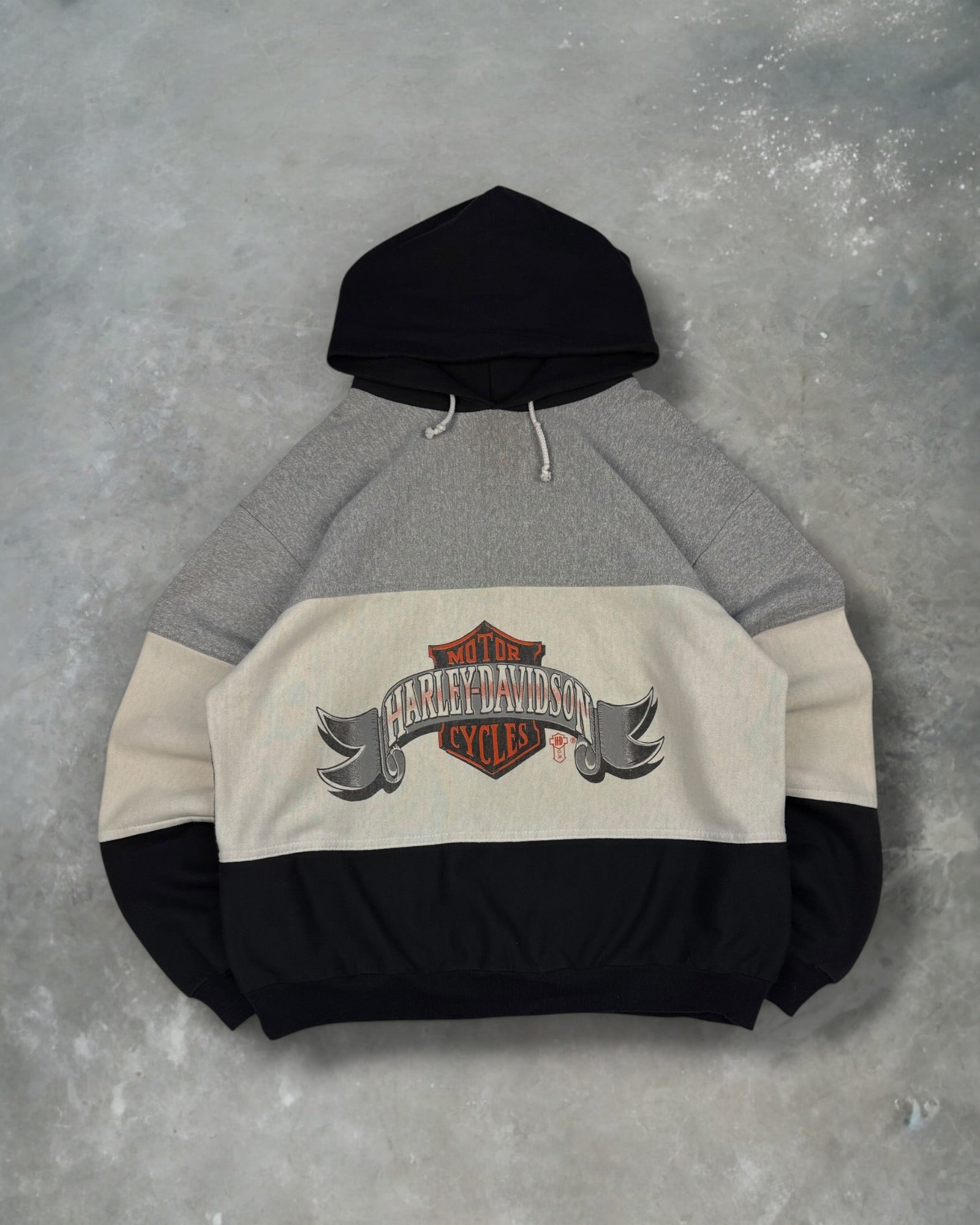 ‘80s Harley Davidson Lake Shore Hoodie Sz. XL