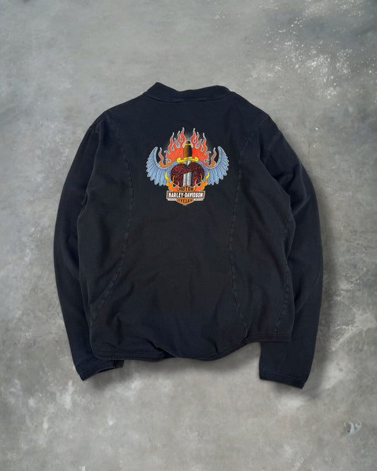 ‘09 Women’s Harley Davidson Zip Up Sz. L