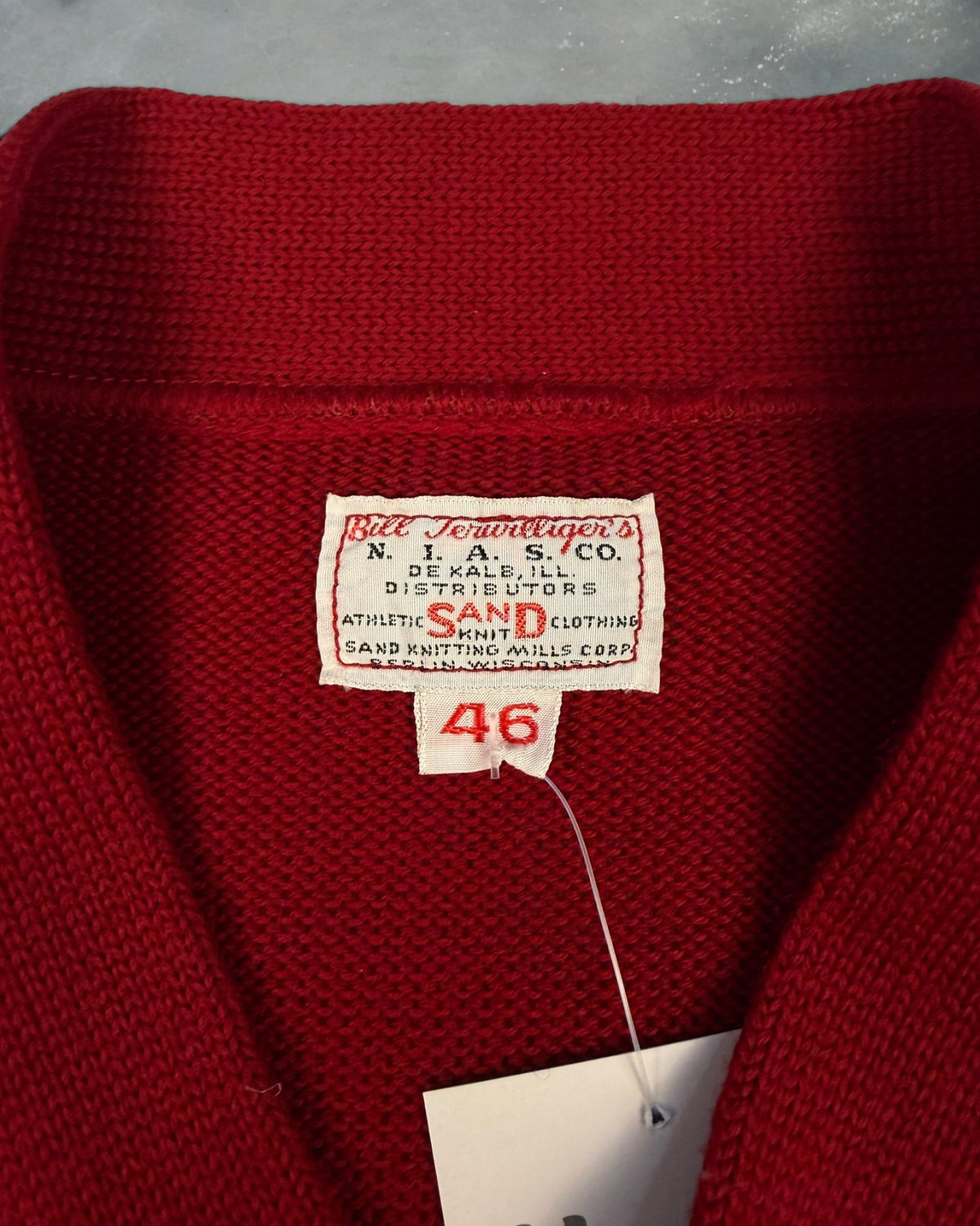 ‘50 NIU Football Varsity Letterman Sweater Sz. L
