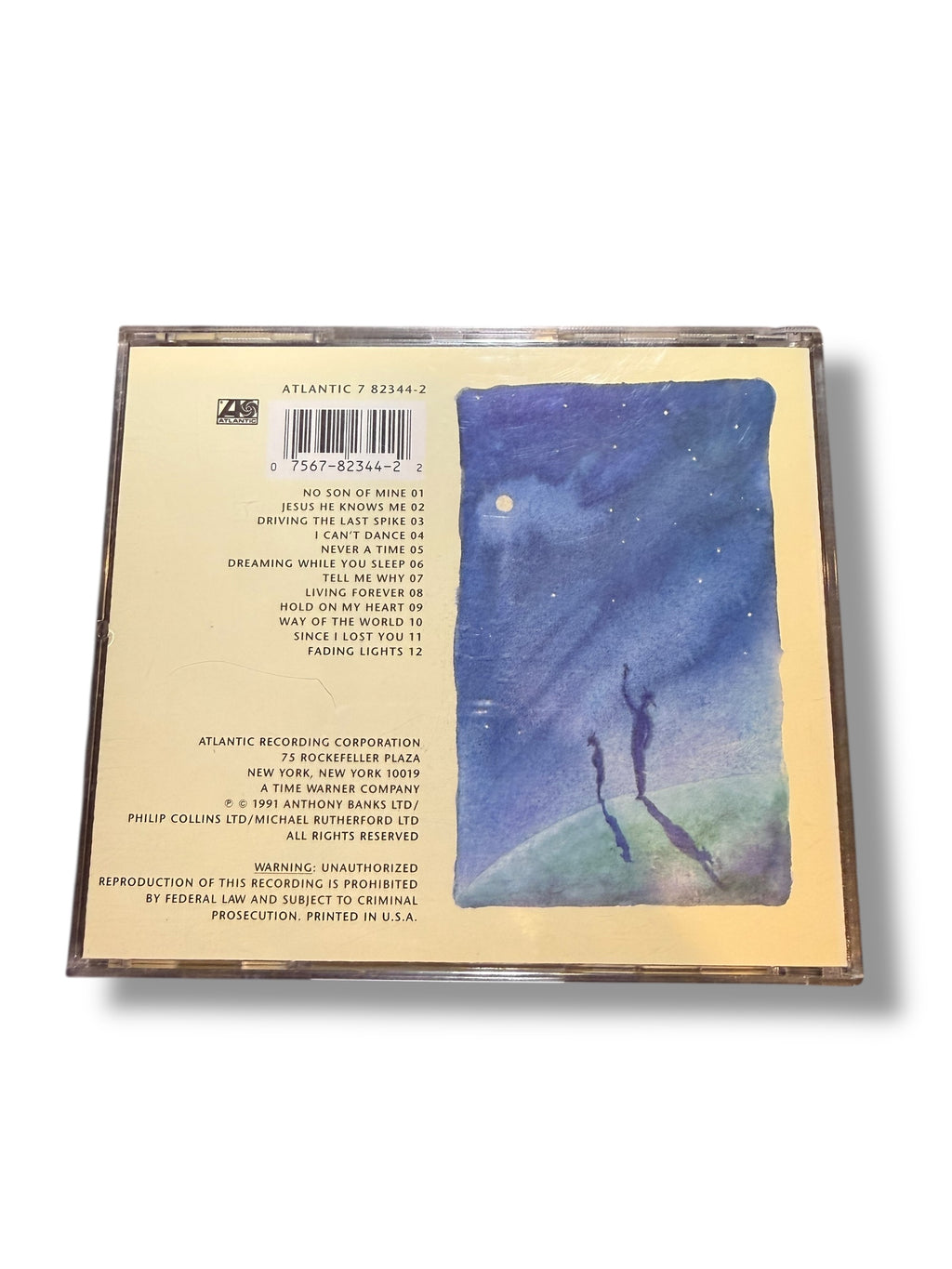‘91 Genesis We Can’t Dance CD
