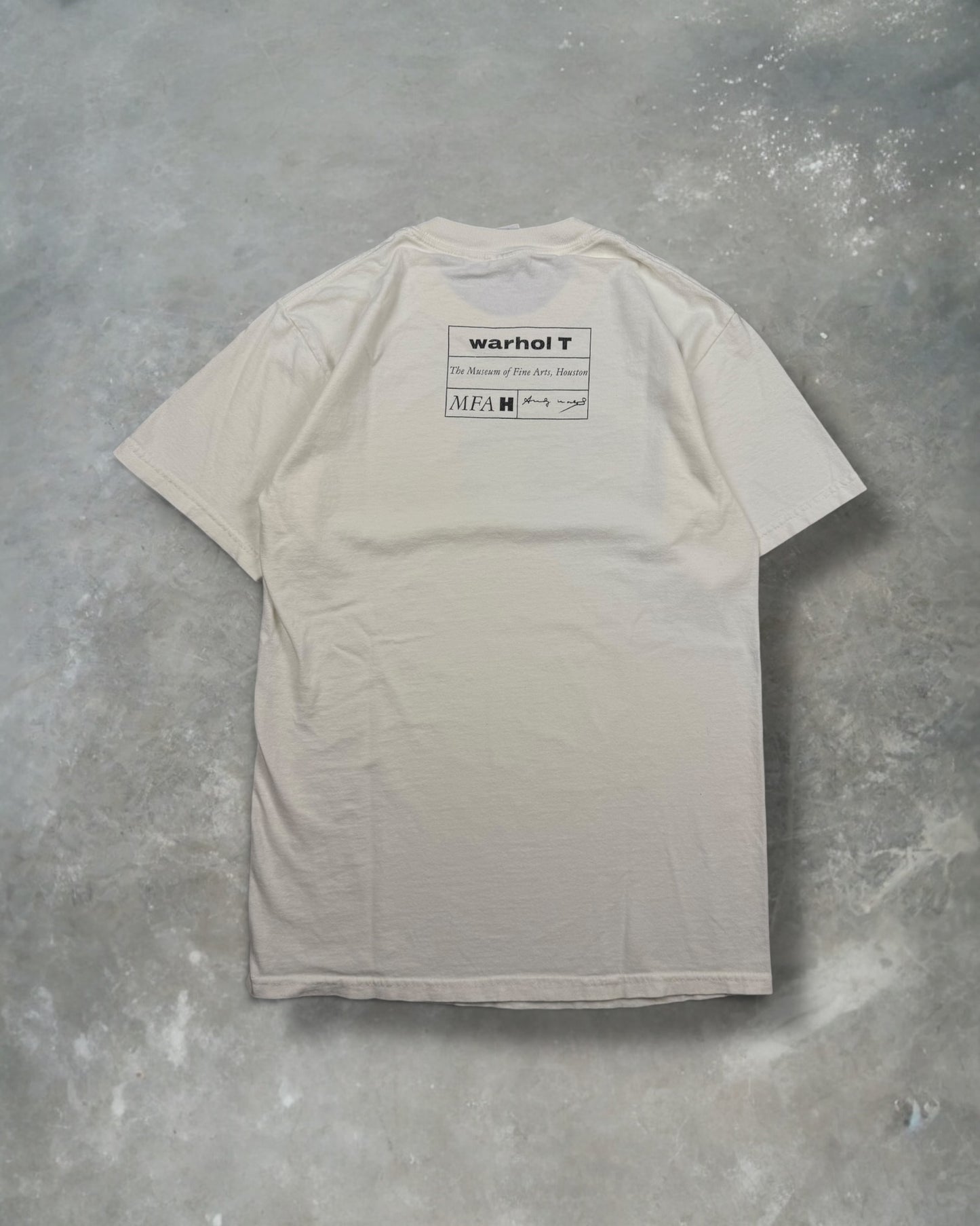 ‘00s Andy Warhol Box Logo Art Tee Sz. S
