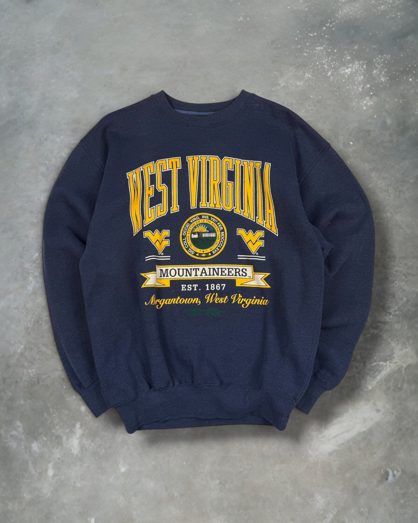 ‘90s West Virginia Mountaineers Crewneck Sz. M