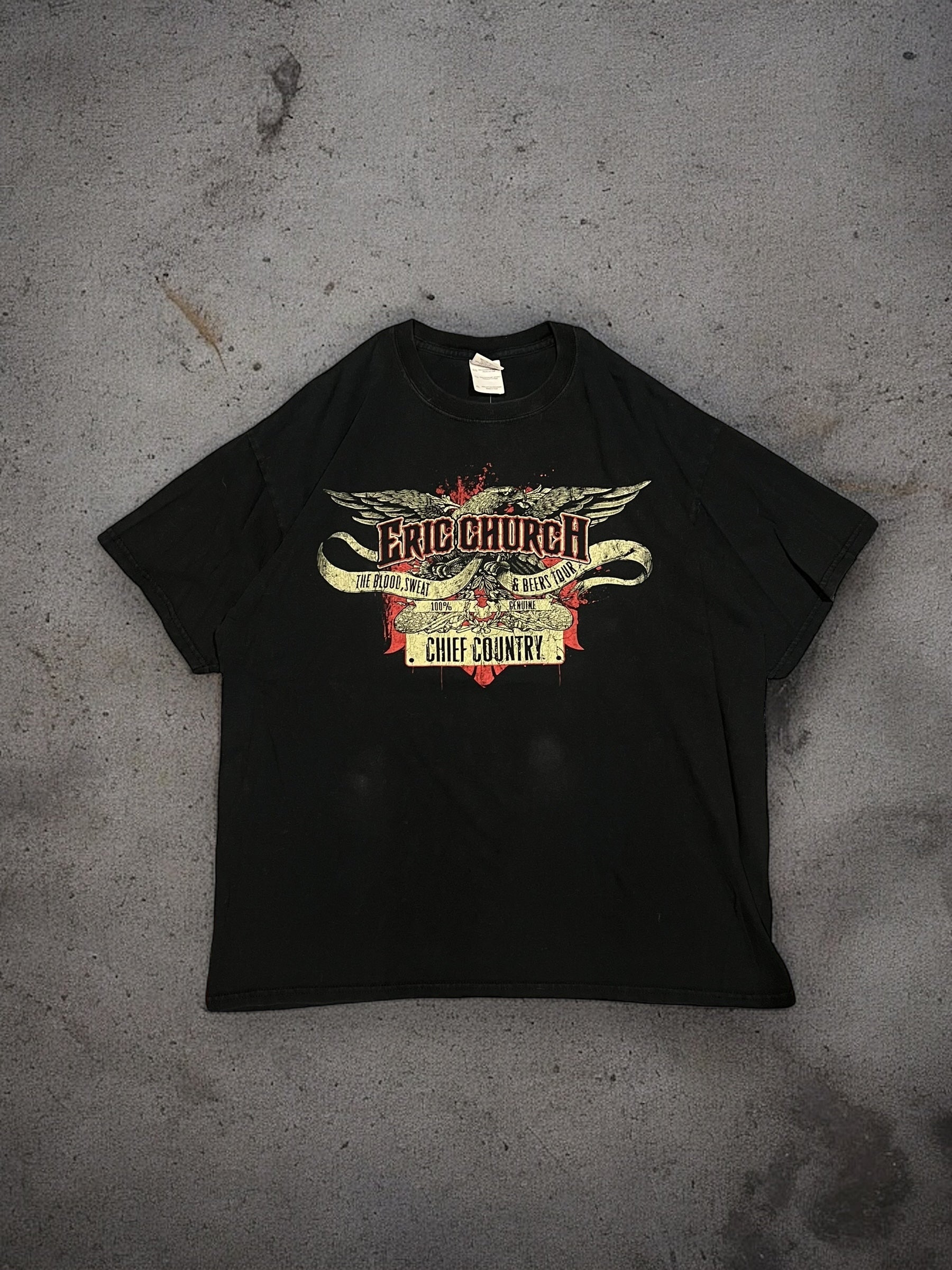 ‘00s Eric Church Tour Tee Sz. XL