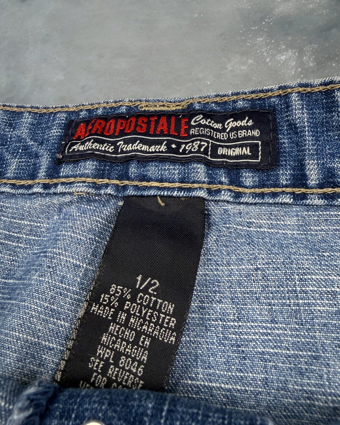 ‘00s Aeropostale Denim Skirt Sz. 1/2