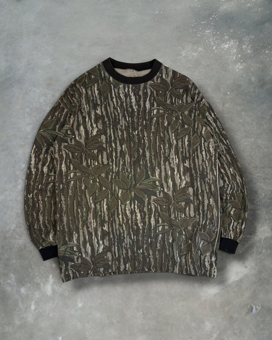 ‘90s Real Tree Camo Long Sleeve Sz. L