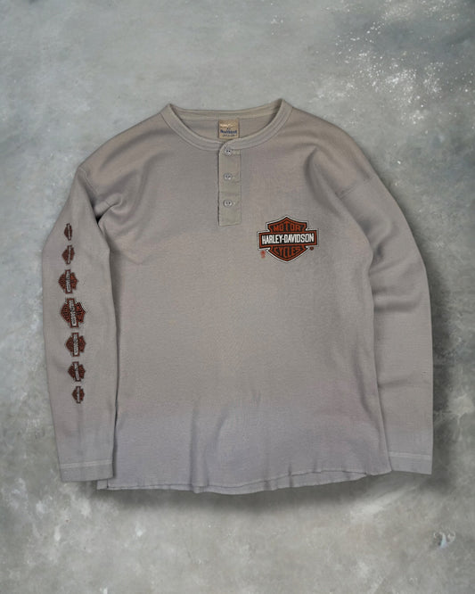 ‘80s Rockford Harley Davidson Thermal Sz. XL