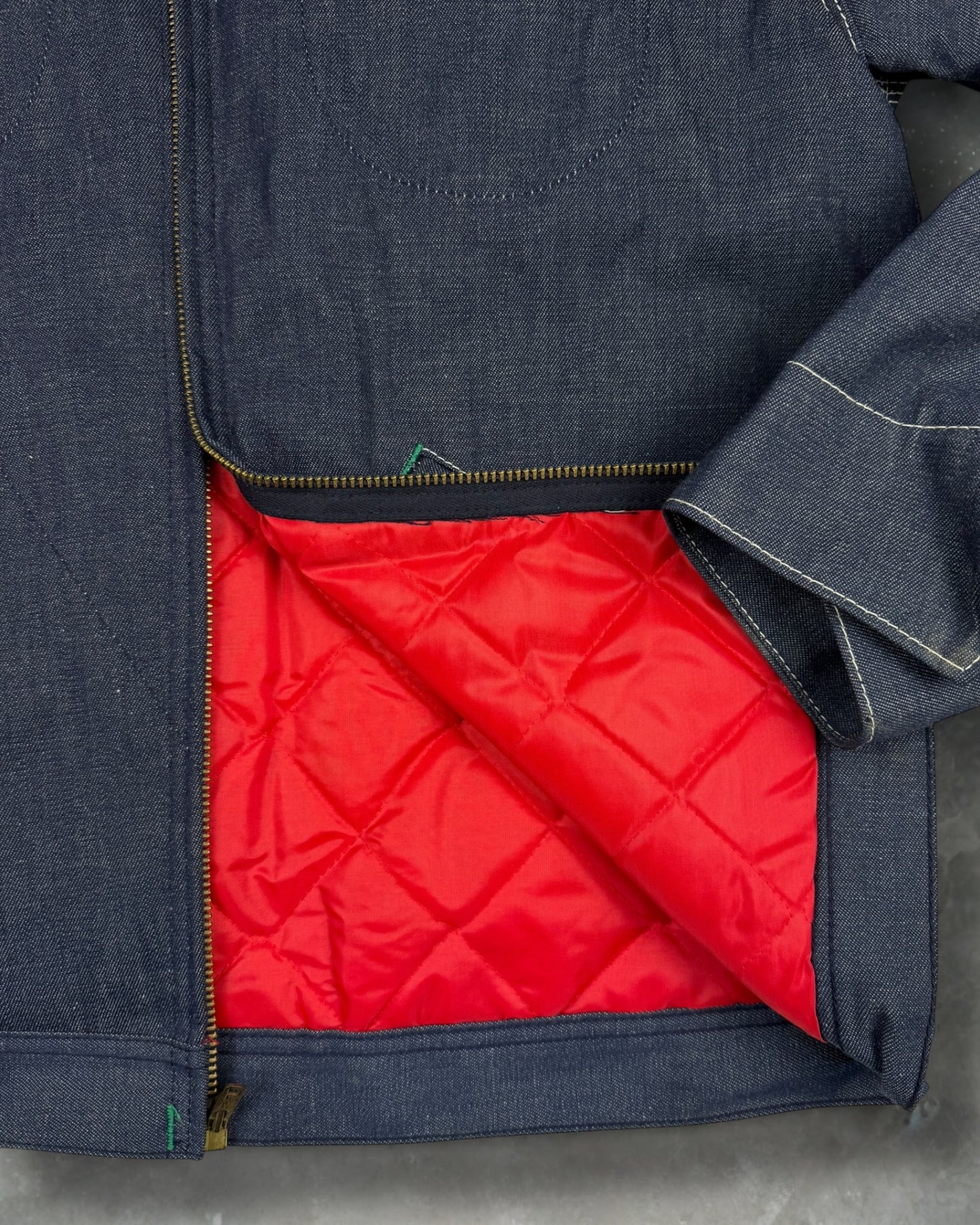 ‘50s OshKosh B’Gosh Indigo Denim Insulated Work Jacket Sz. L