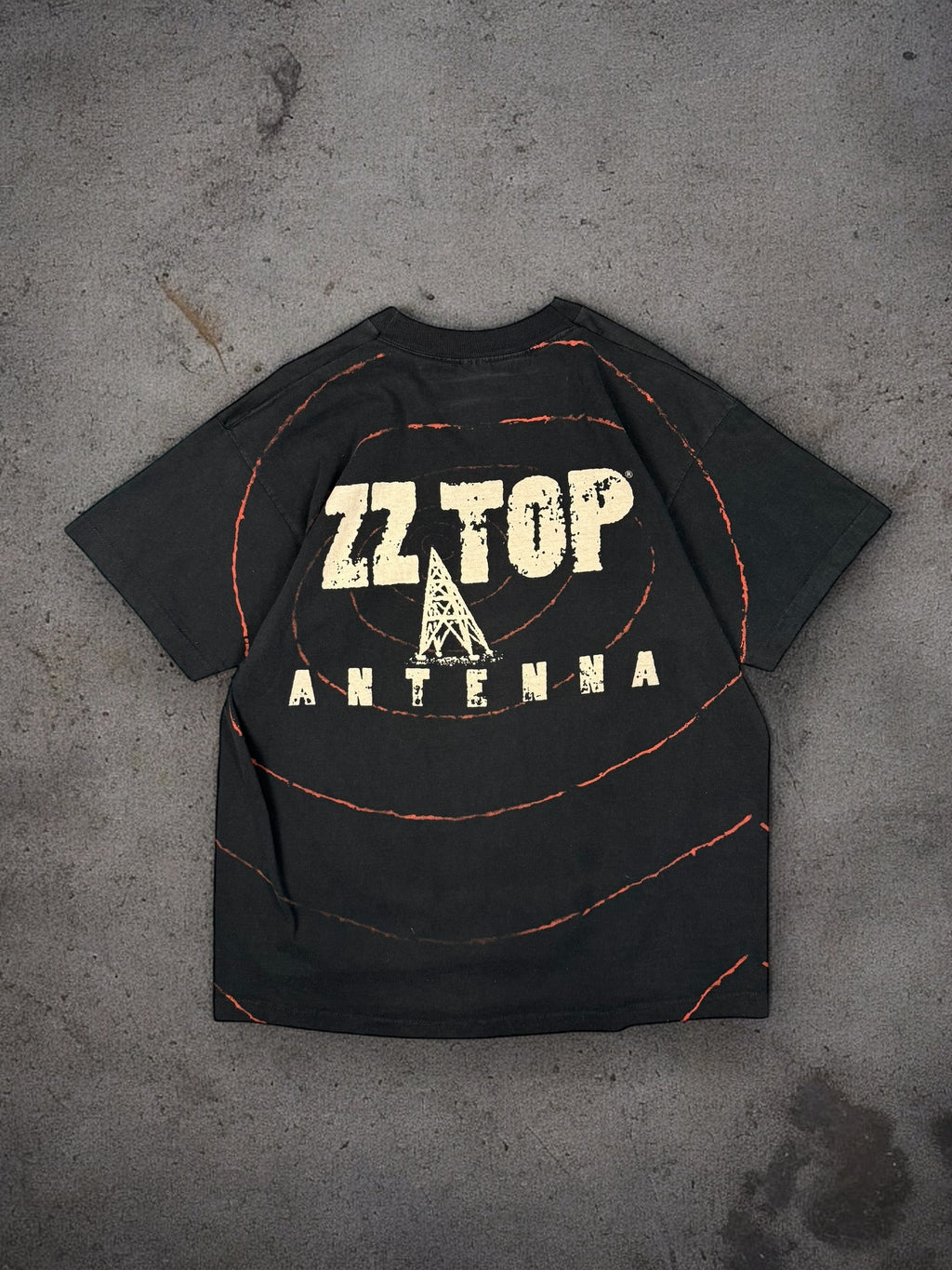 ‘90s ZZ Top Antenna Tee Sz. XL