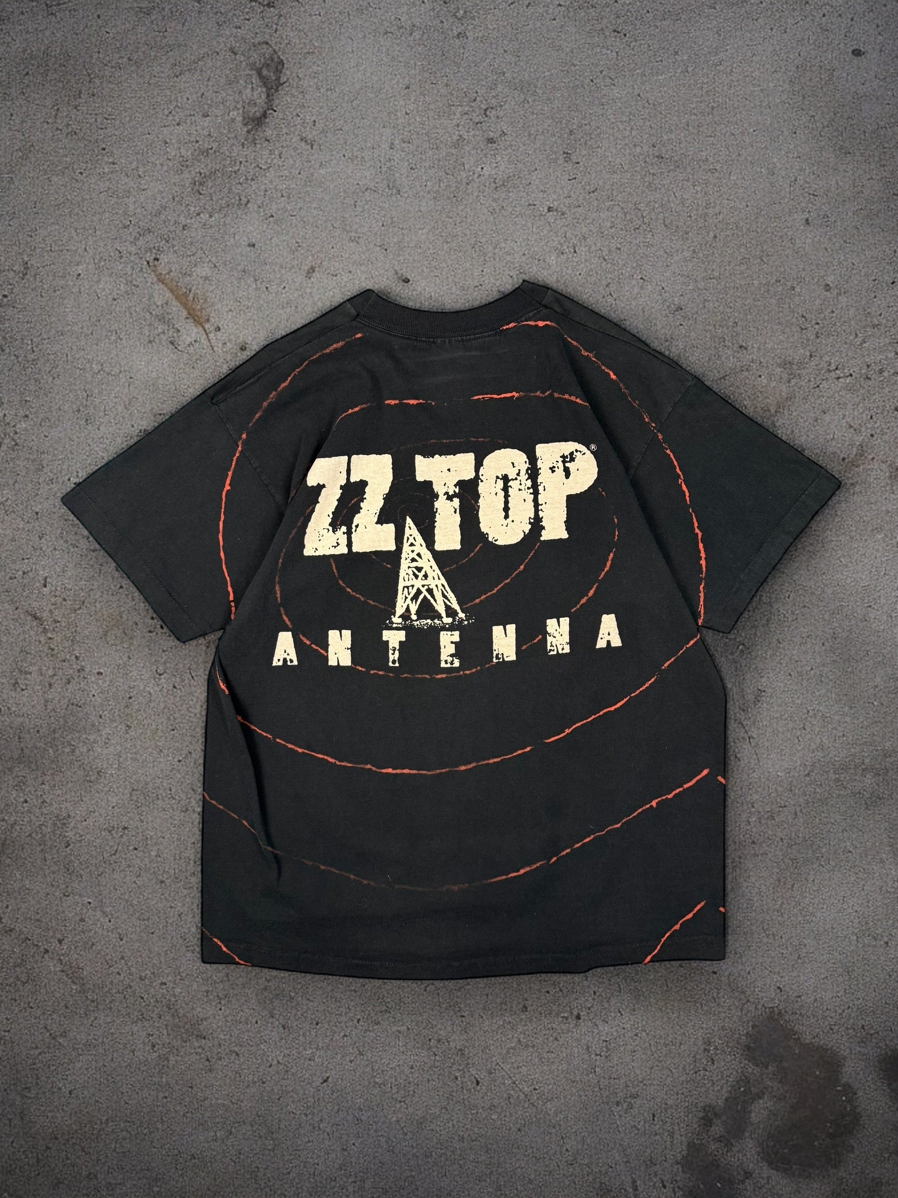 ‘90s ZZ Top Antenna Tee Sz. XL