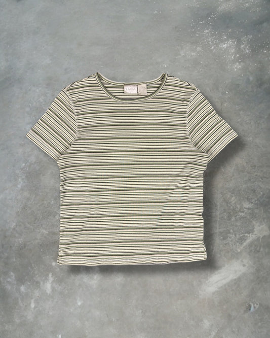 ‘00s Erika Stripped Top Sz. L