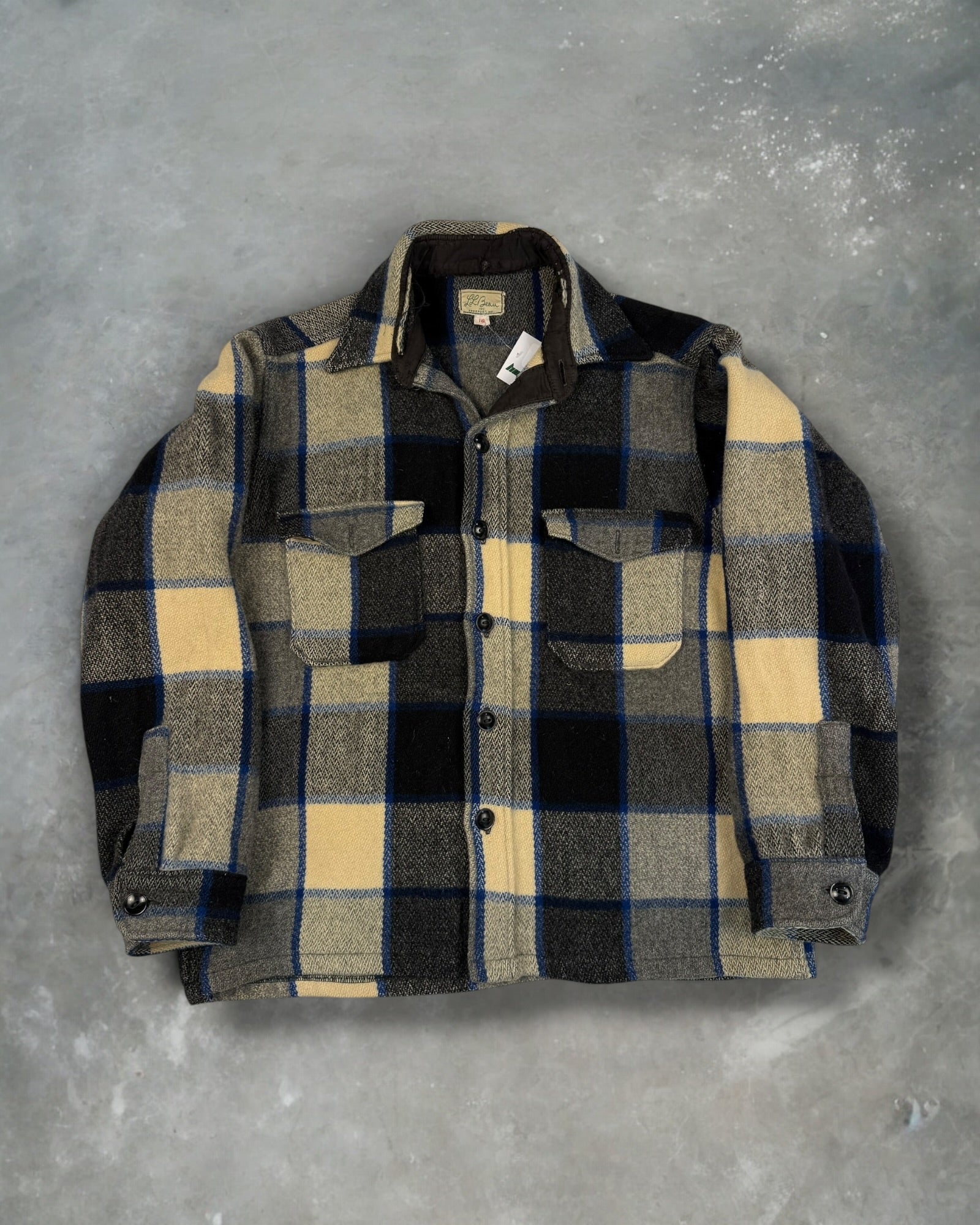 ‘50 L.L.Bean Wool Flannel Sz. M
