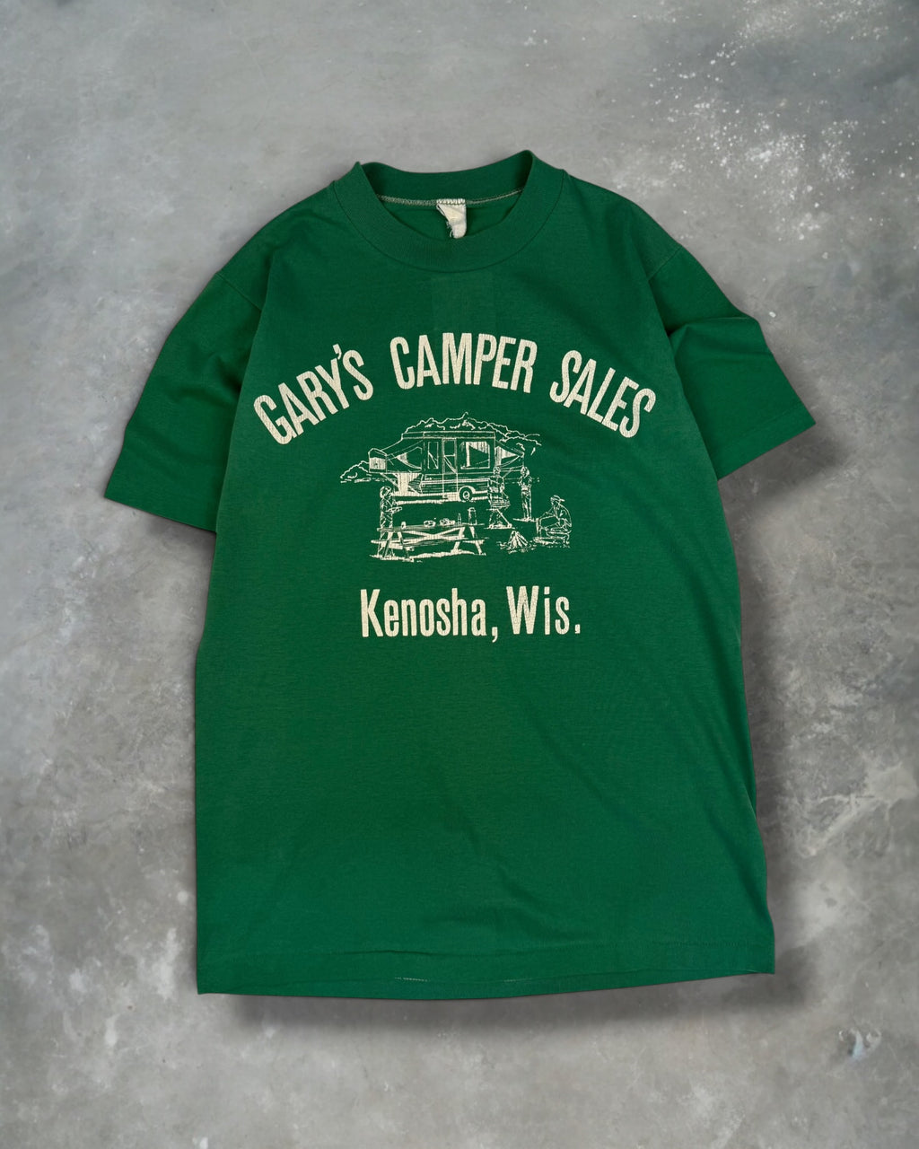 ‘70s Camper Sales Tee Sz. S