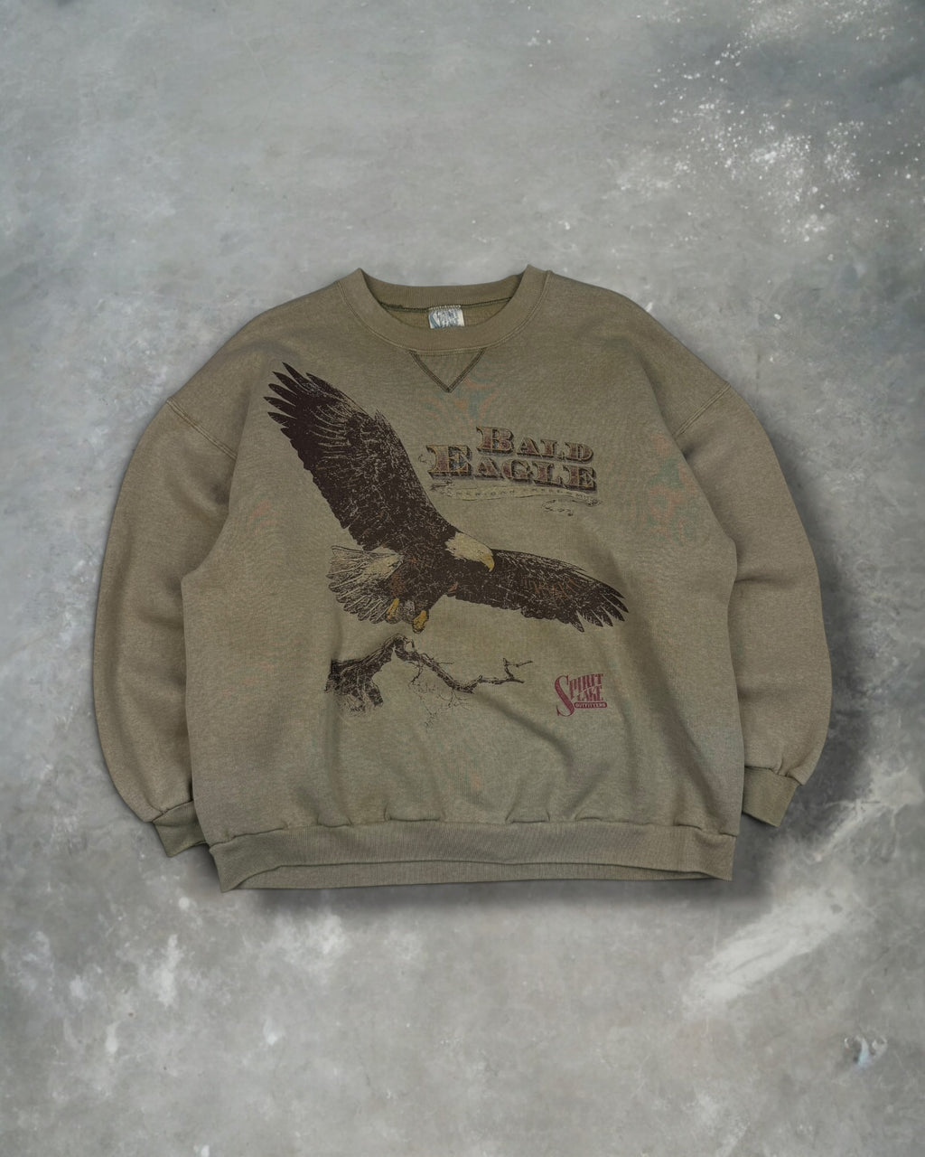 ‘90s Bald Eagle Nature Crewneck Sz. XL