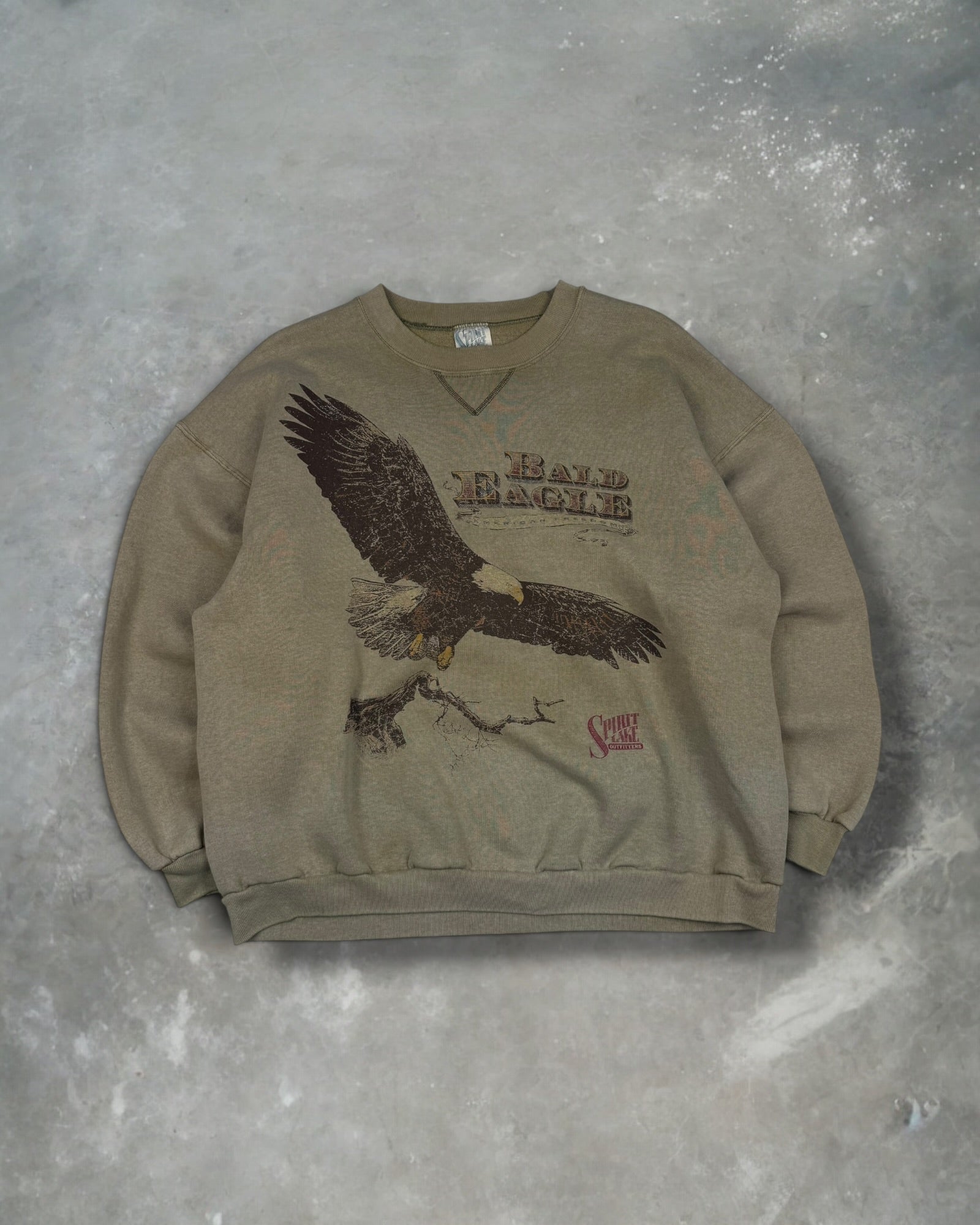 ‘90s Bald Eagle Nature Crewneck Sz. XL