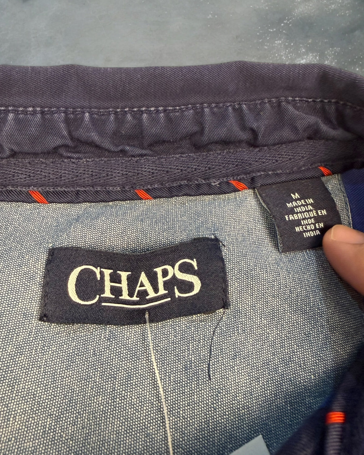 ‘00s Chaps Rugby Long Sleeve Sz. M
