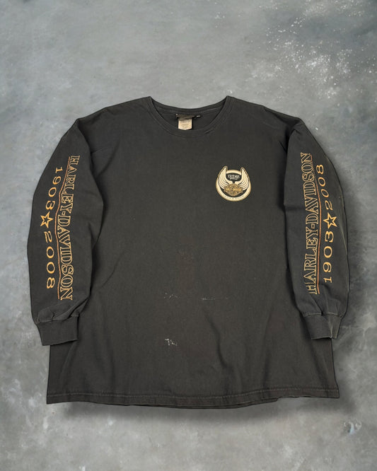 ‘08 105 Years Harley Davidson Long Sleeve Sz. XXL