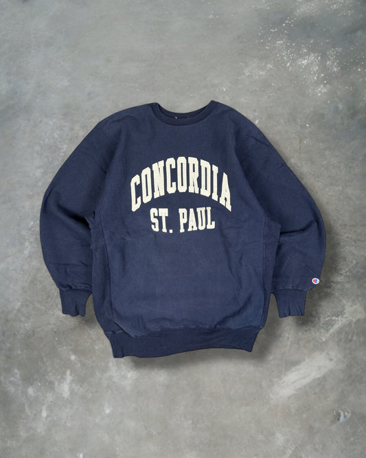‘80s Concordia Reverse Weave Champion Crewneck Sz. XXL