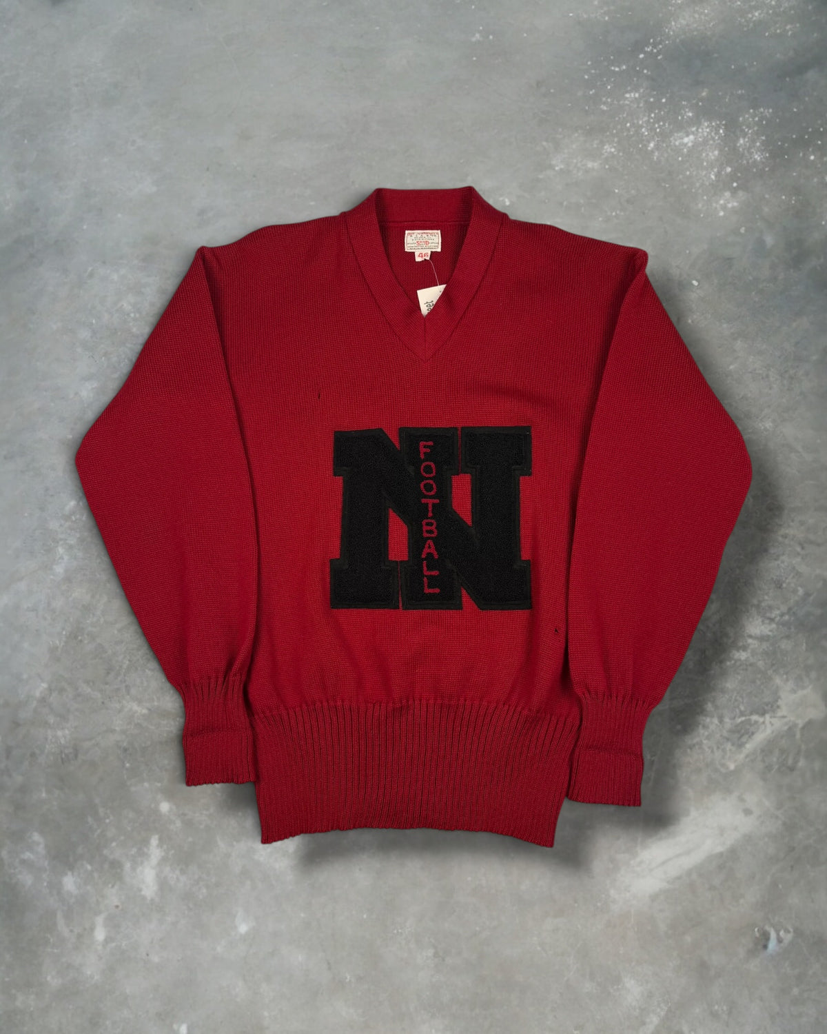 ‘50 NIU Football Varsity Letterman Sweater Sz. L