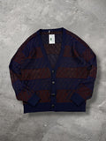 ‘80s Striped Cardigan Sz. XL
