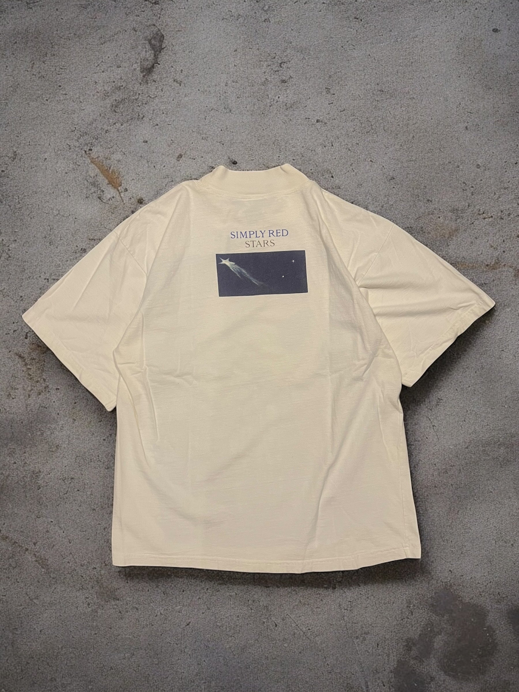 ‘92 Simply Red Stars Tee Sz. XL