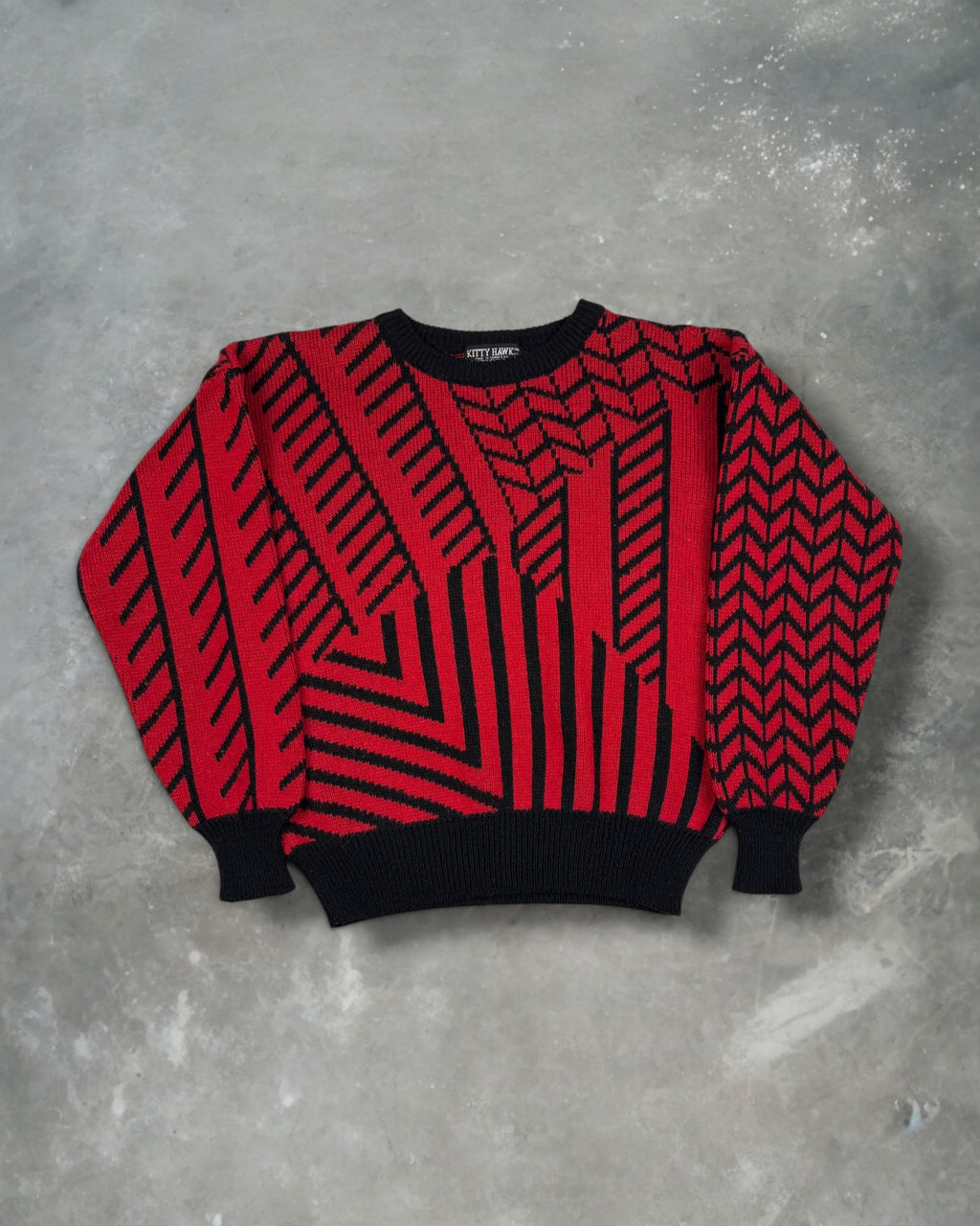 ‘80s Kitty Hawk Sweater Sz. M