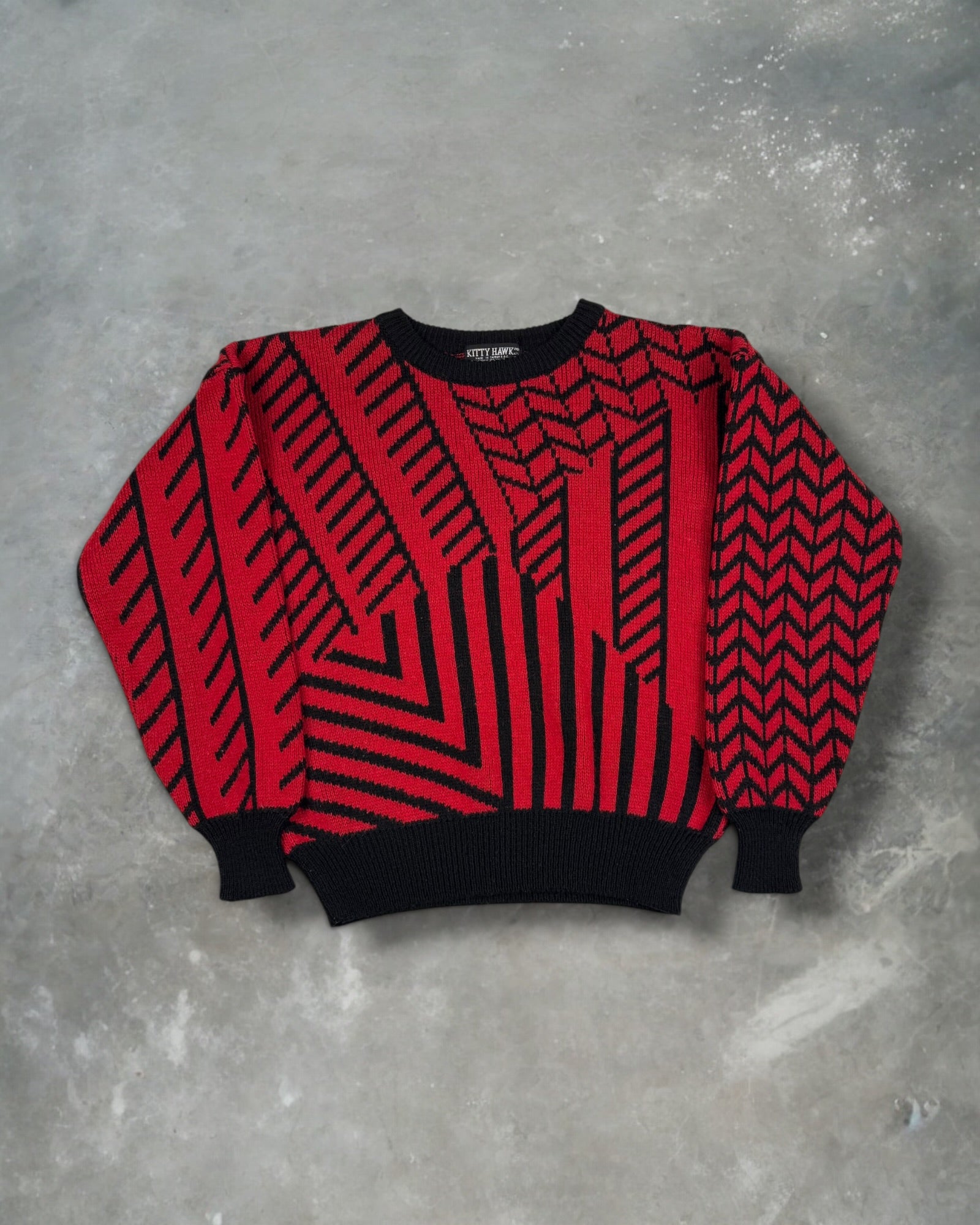 ‘80s Kitty Hawk Sweater Sz. M