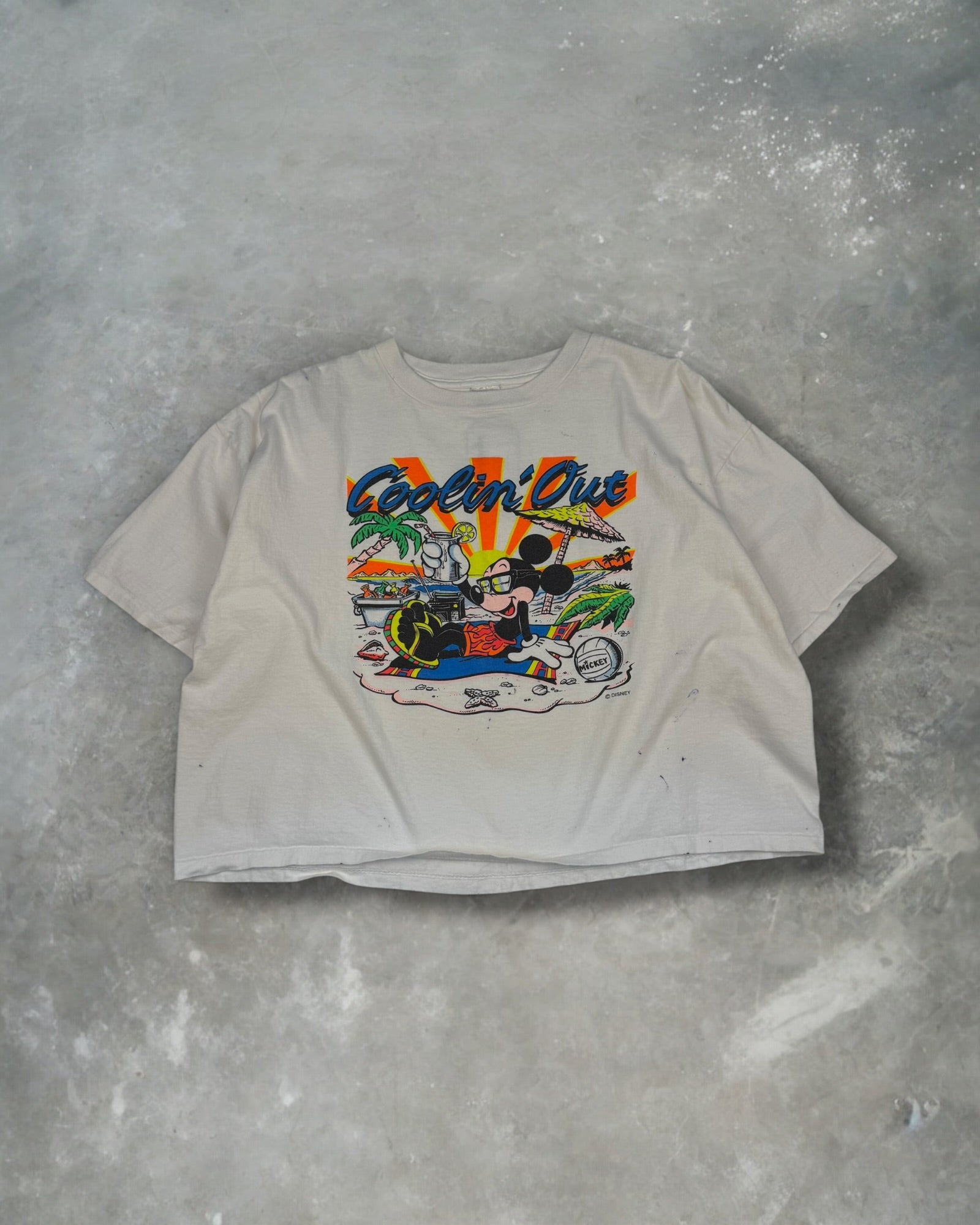 ‘90s Mickey Crop Top Sz. L