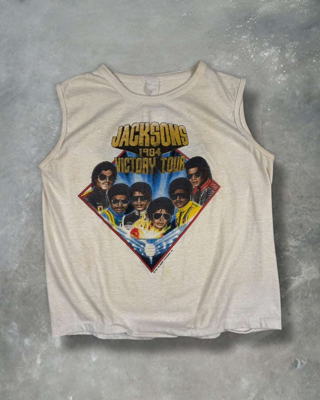 ‘84 The Jacksons Tour Tee Sz. L