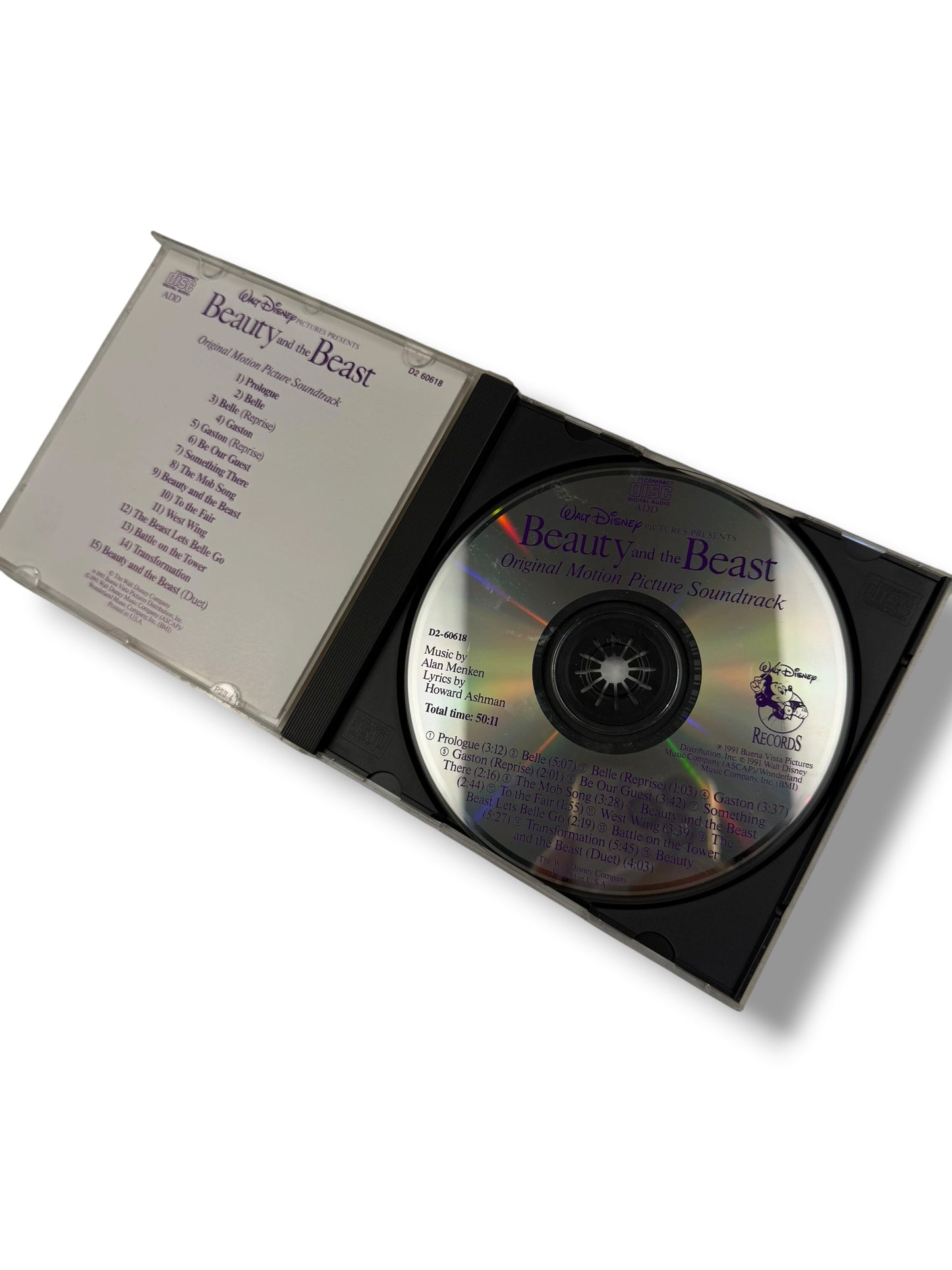 ‘91 Beauty & The Beast CD