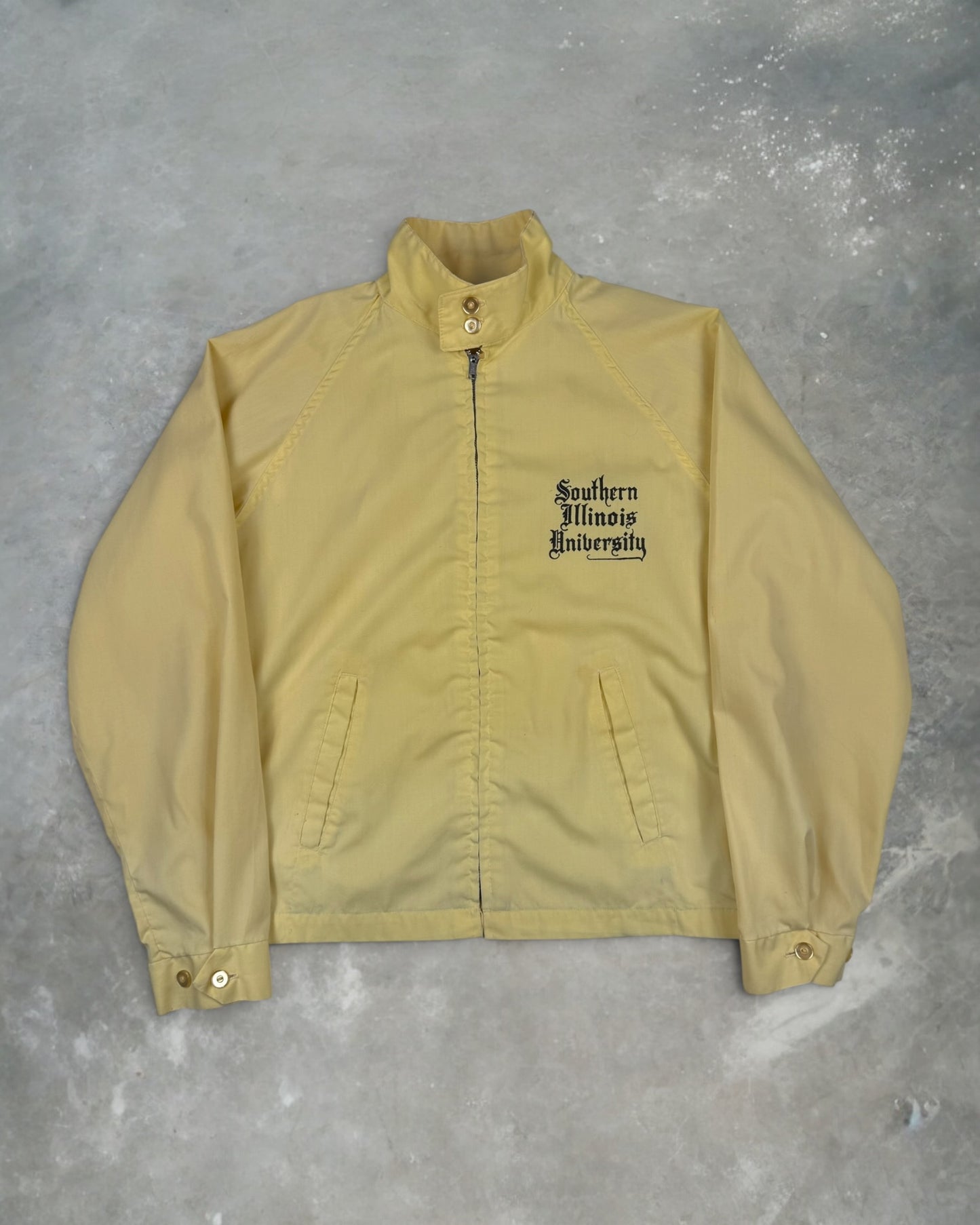 ‘60s Southern Illinois University Zip Up Sz. L