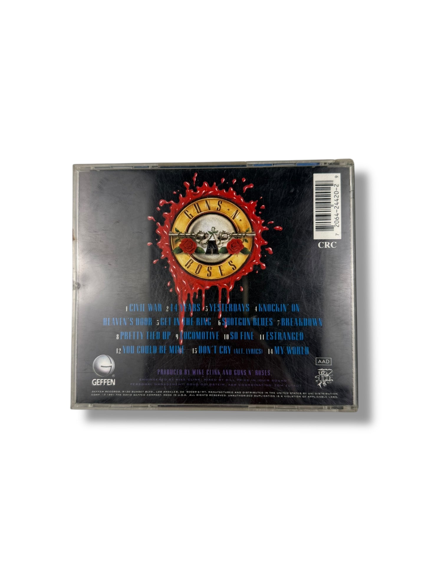 ‘91 Gun N’ Roses CD