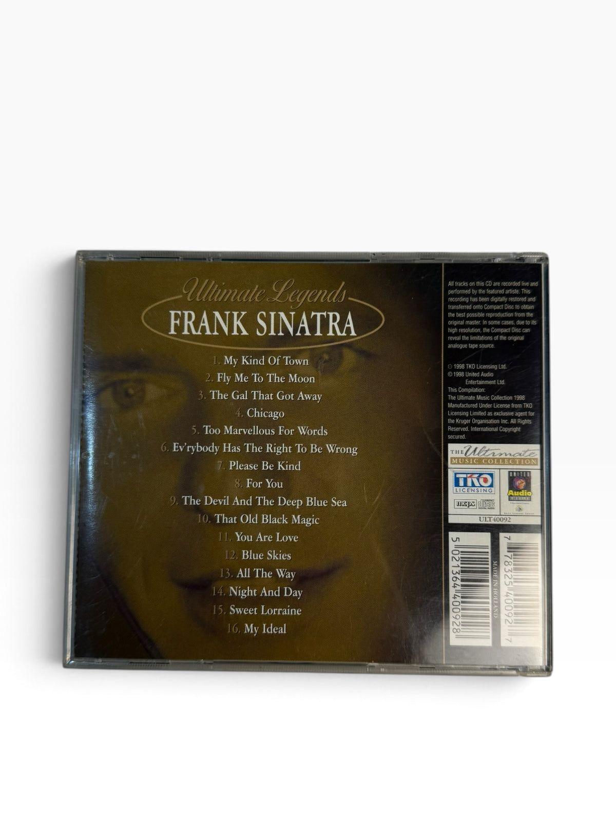 ‘98 Frank Sinatra CD