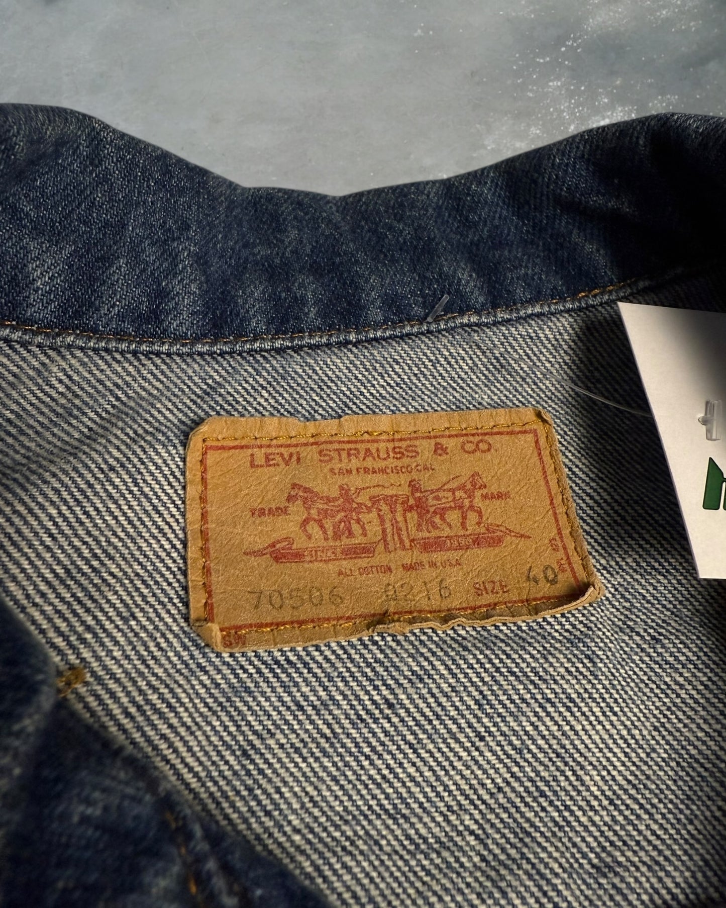 ‘80s Levi’s Type 3 Denim Jacket Sz. M