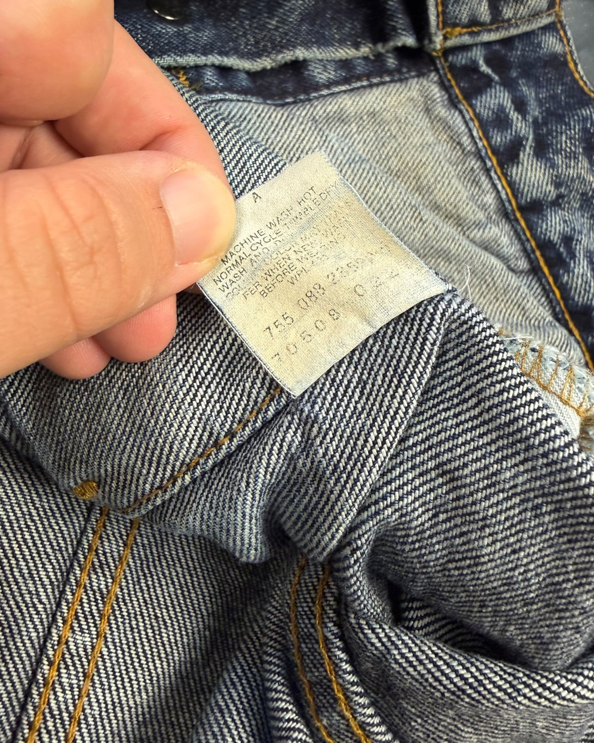 ‘88 Acid Wash Levi’s Jacket Sz. M