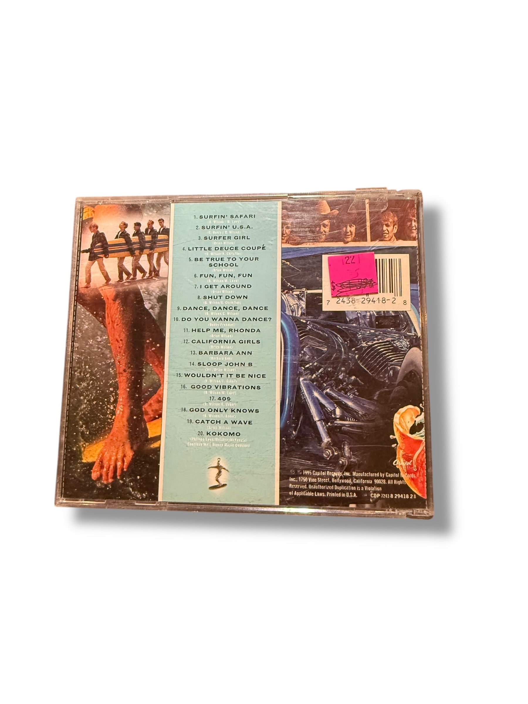 ‘95 Beach Boys CD
