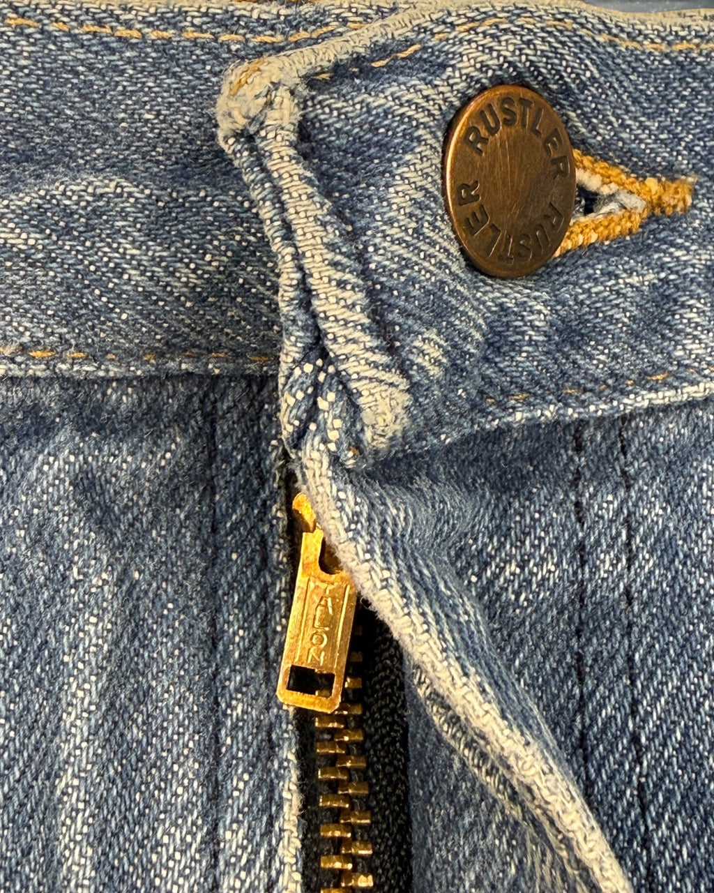 ‘70s Talon Zip Rustler Jeans Sz. 34x32