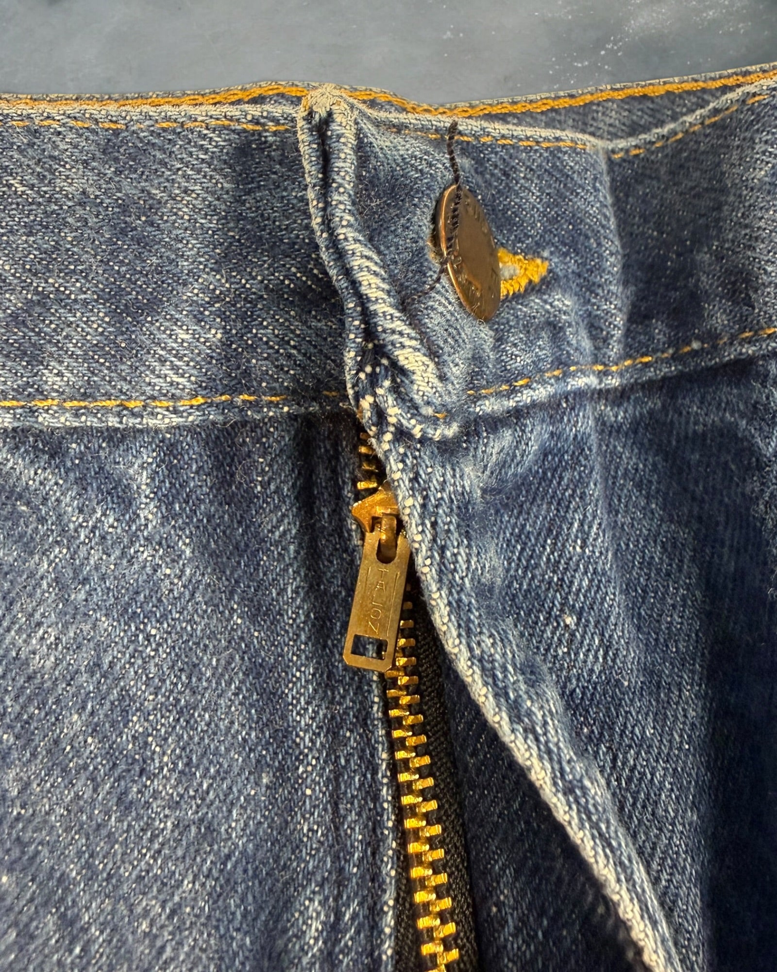 ‘70s Talon Zip Rustler Cut Off Jorts Sz. 34