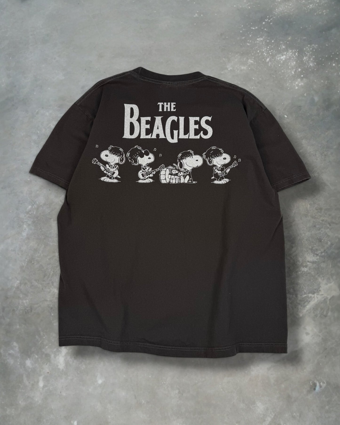 ‘00s The Beatles Charlie Brown Tee Sz. XL