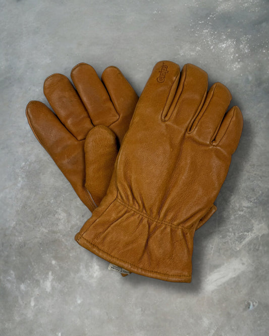‘90s Grips Leather Gloves Sz. L